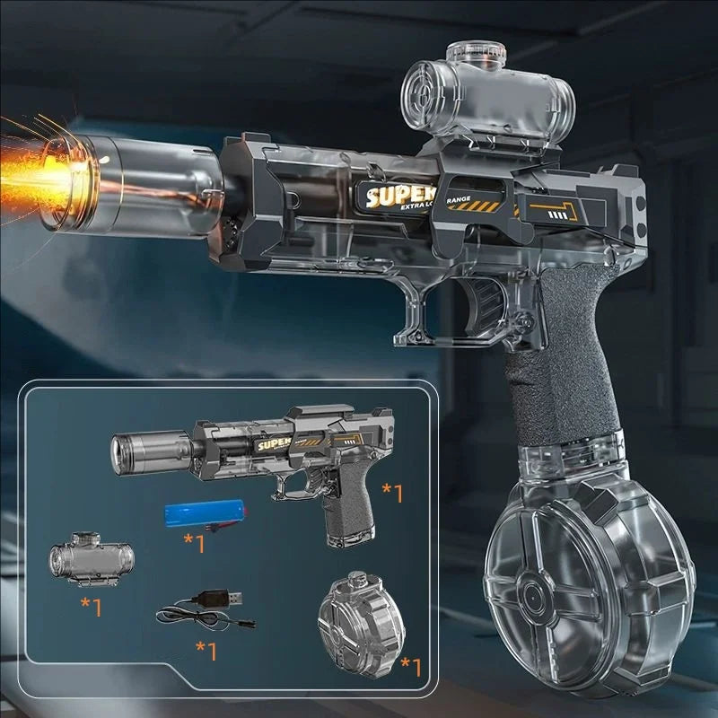 Electric Rapid Fire Water Pistol