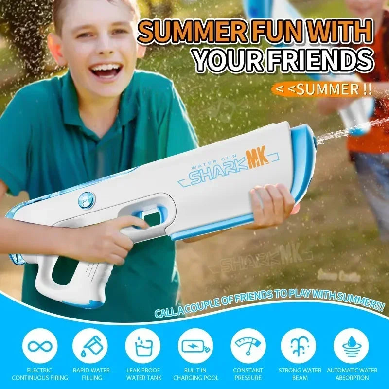 High Pressure Pulse Electric Water Gun
