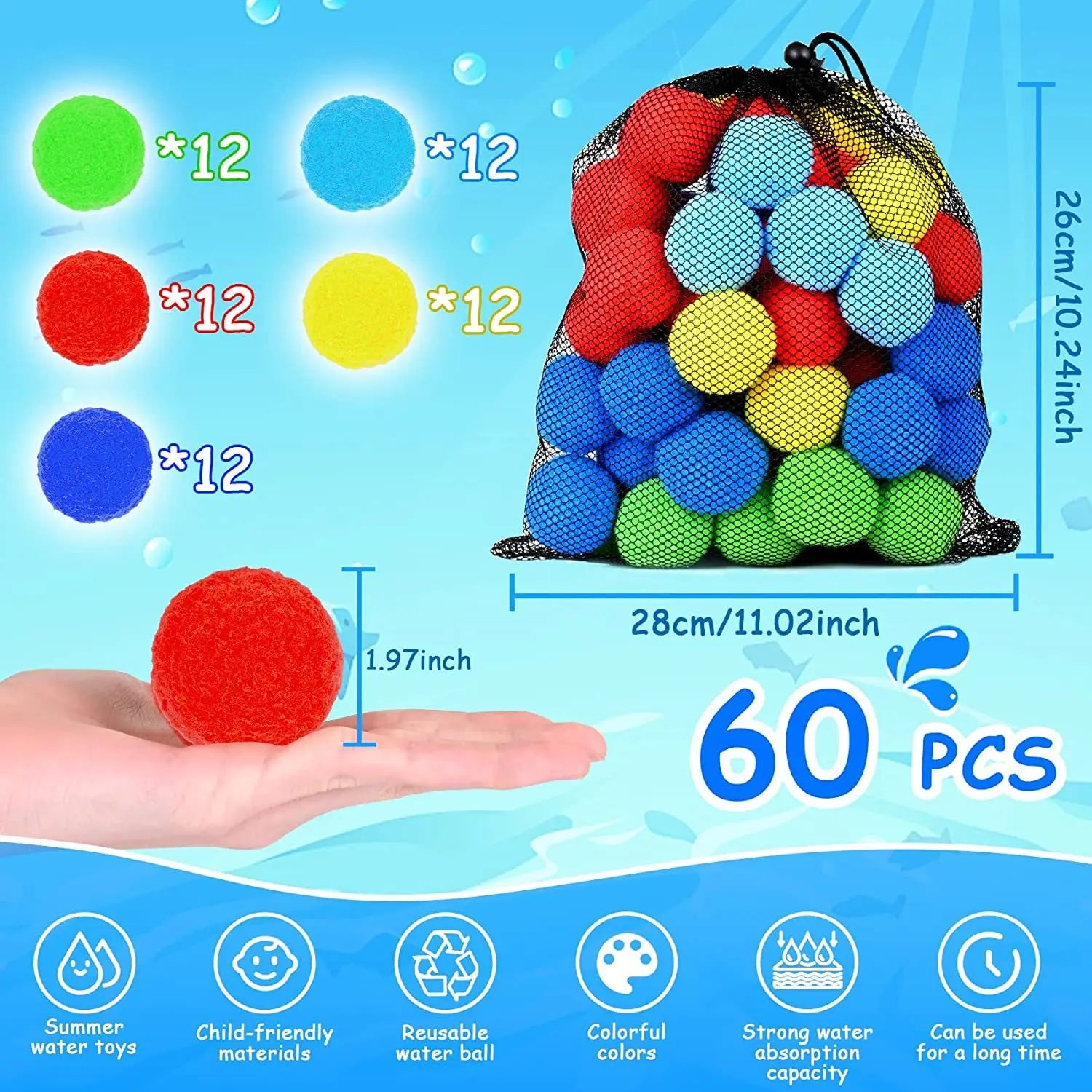 Cotton Reusable Water Balloons