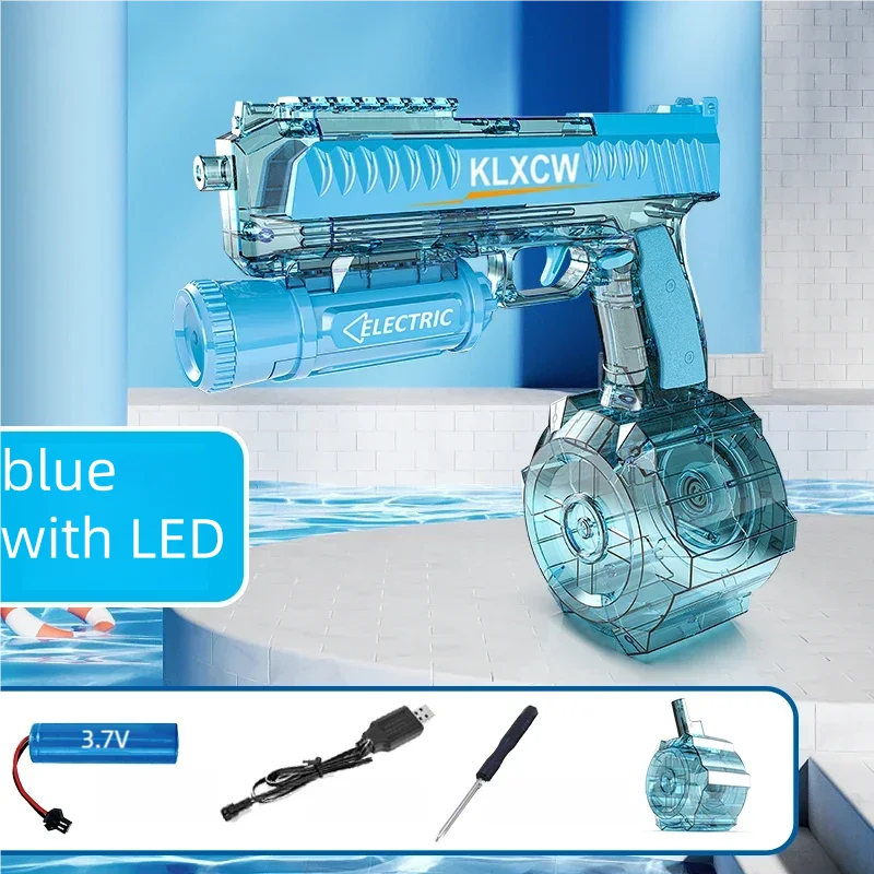 Electric Alien Water Gun With LED Laser