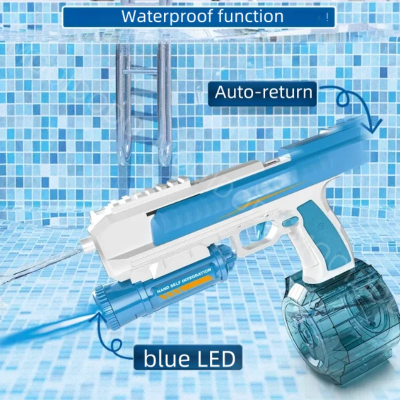 Electric Alien Water Gun With LED Laser