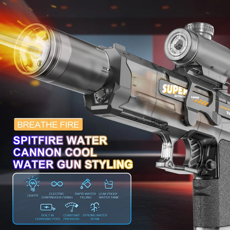 Electric Rapid Fire Water Pistol